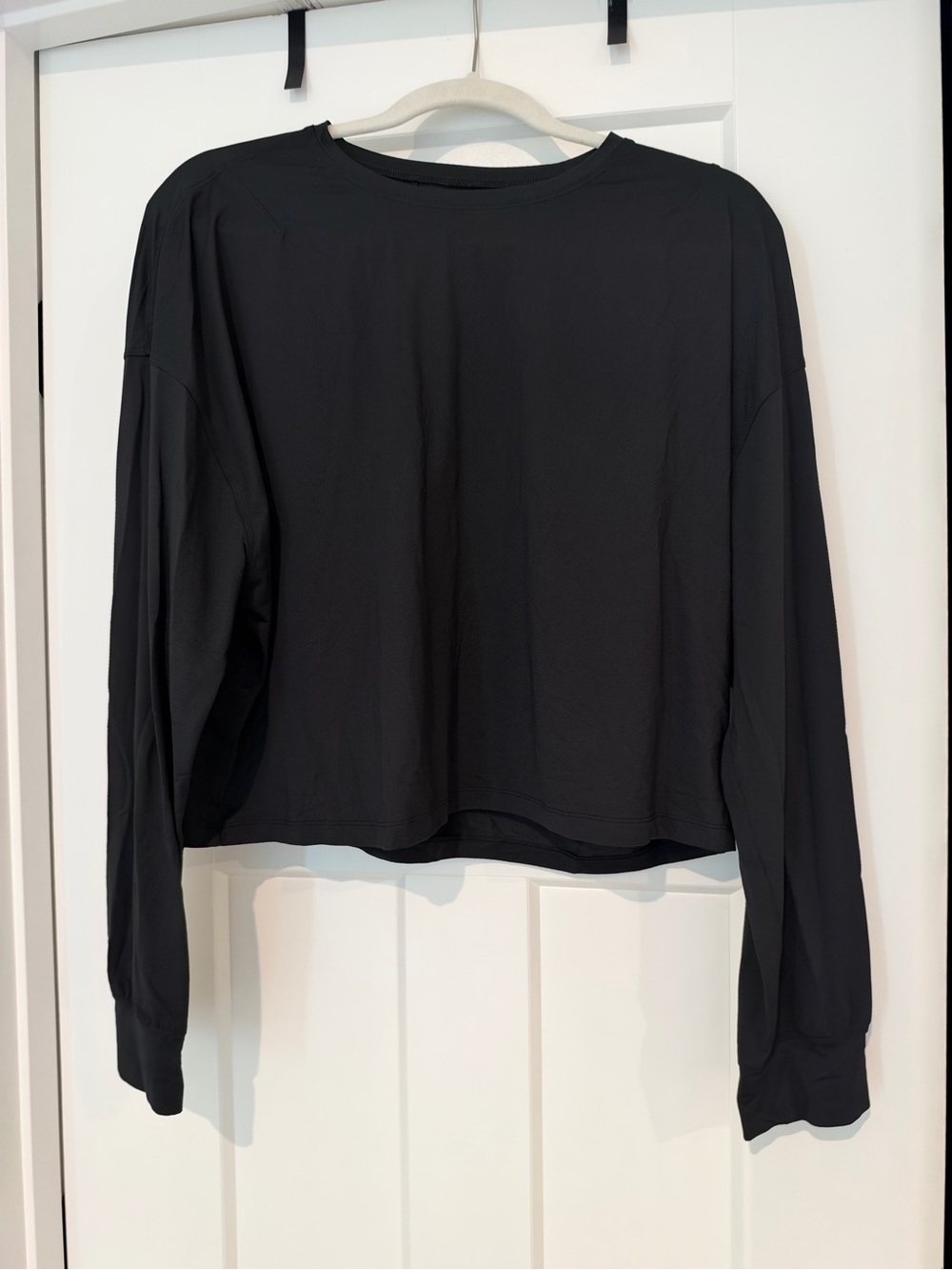 Lululemon Long Sleeve Black Running Women's Top